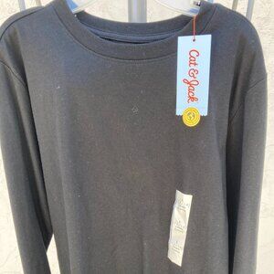 Cat & Jack Black Long Sleeved Shirt  **New With Tags**